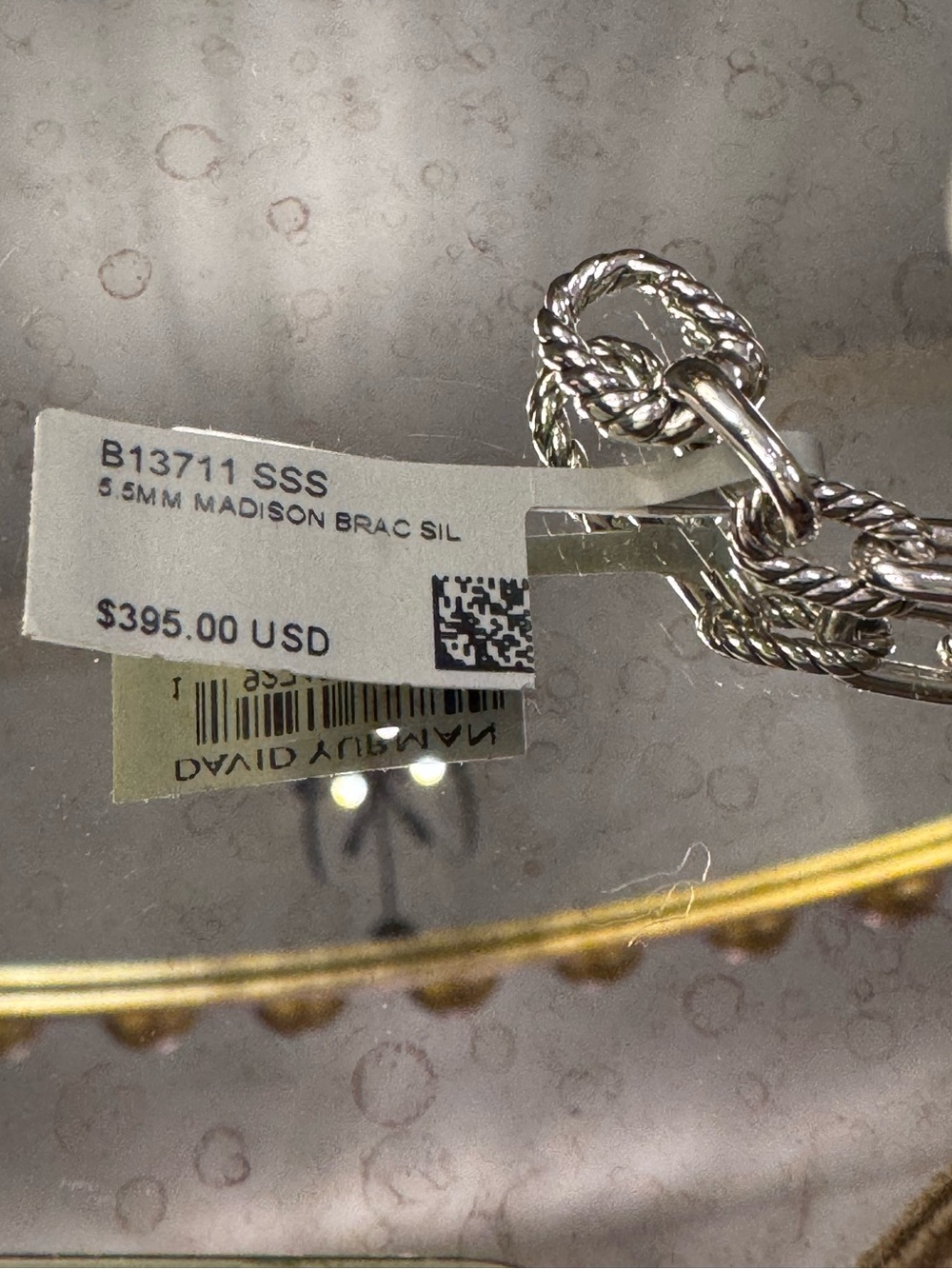 NWT AUTHENTIC David Yurman Madison 5.5mm Chain Bracelet - Size Small - Picture 7 of 12